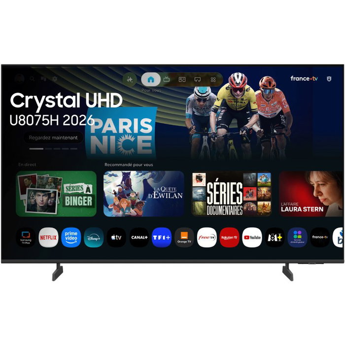 Samsung Crystal 4K AI U8075H 43 pulg. Smart TV